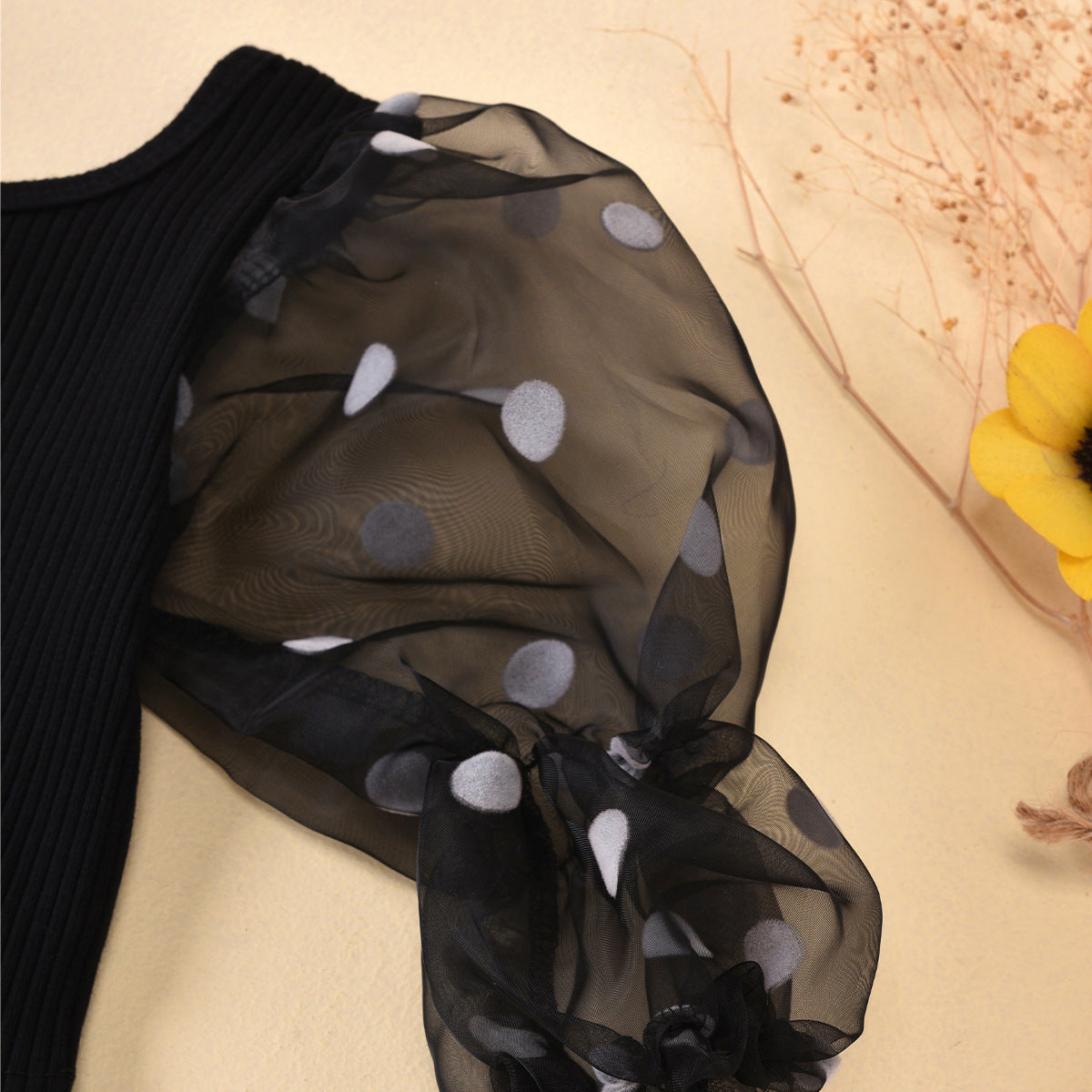 Ripped Top Denim Shorts Girls Fit