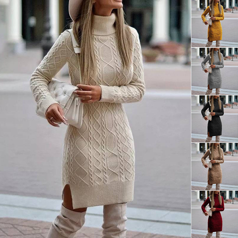 Cold Weather Chic Sweater Dress