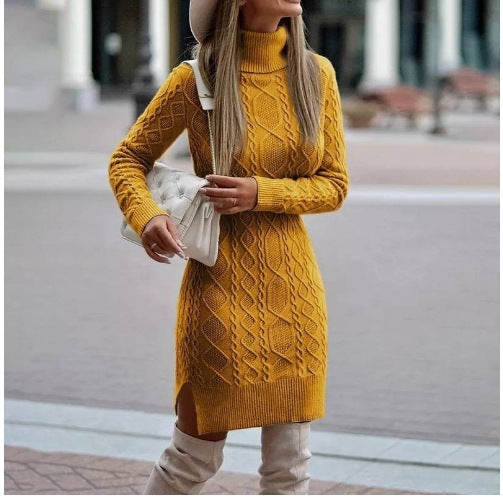 Cold Weather Chic Sweater Dress