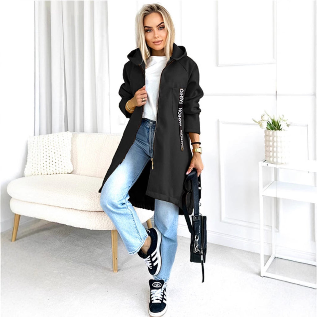 Long-sleeved Zipper Jacket