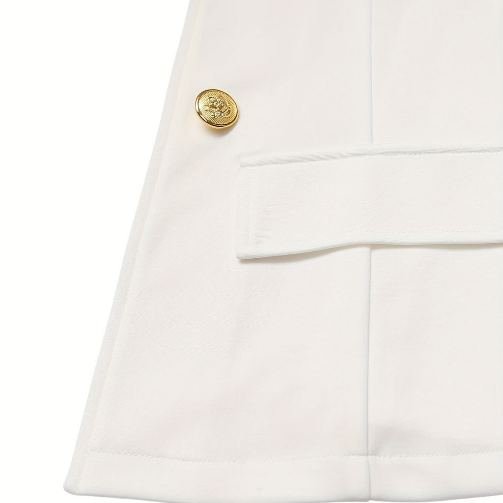 Women's Solid Color Temperament Commute Casual Suit